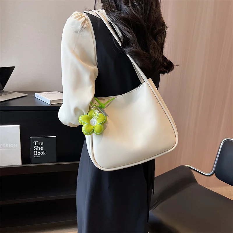 

Korean Fashion Tote Bag Summer New Commuter Large-capacity Shoulder Bag Leisure Simple Handbag Handbags Handbags for Women