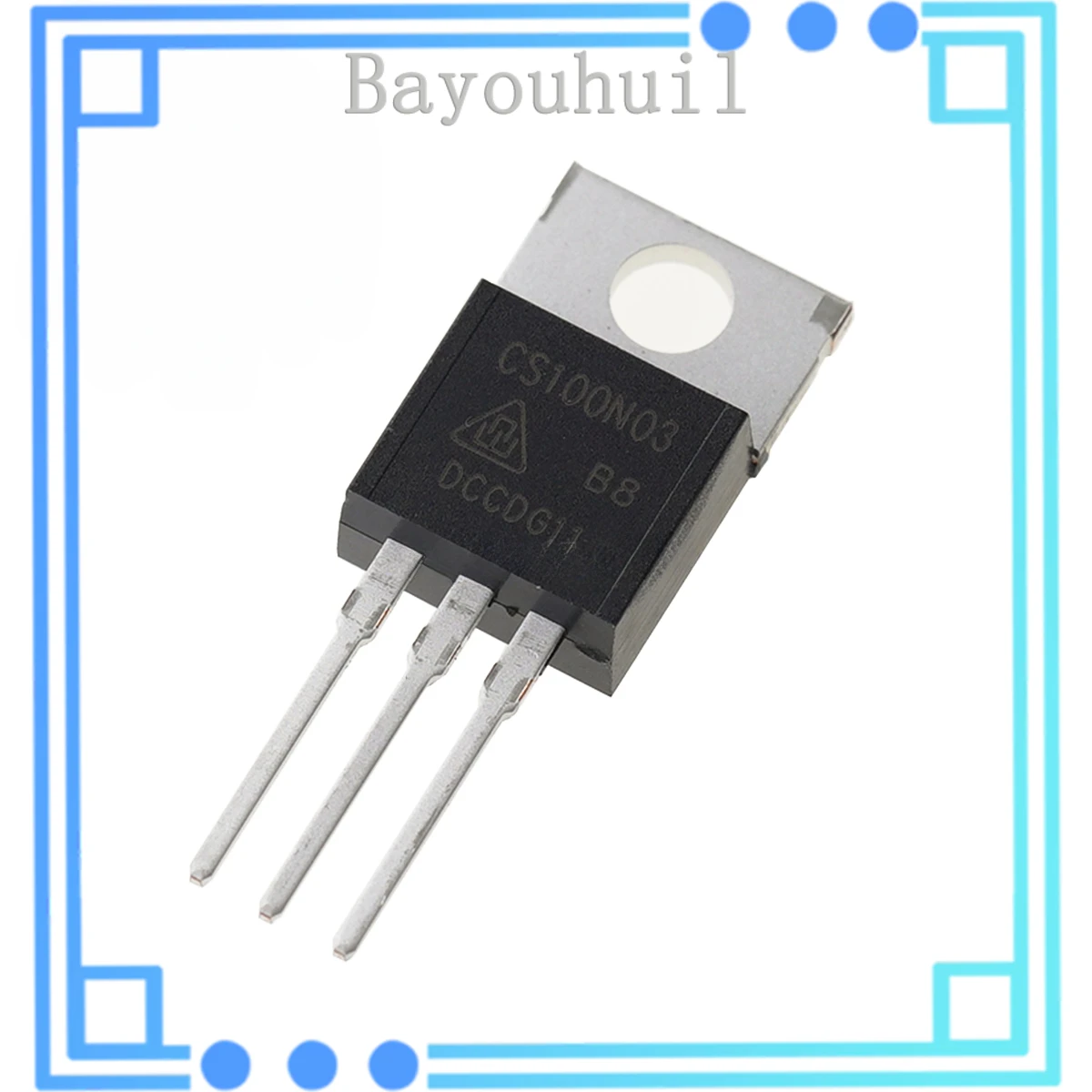 

10PCS Original CRMICRO China Resources N Channel CS100N03B8 TO-220 30V 100A