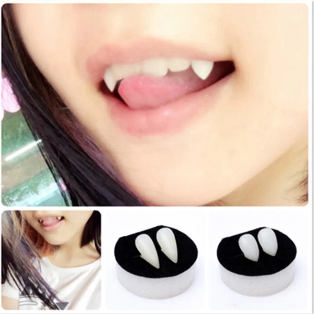 

Ears Cosplay Elfear Accessories Party Latex Props Fangs Fairysoft Pointed Teeth Costumekids