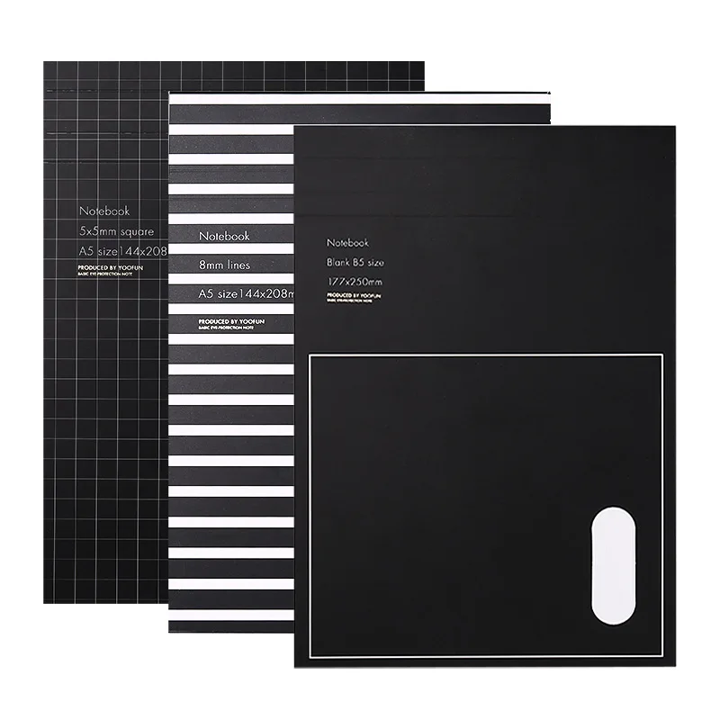 

3 Pcs/Pack A5/B5 Daily Weekly Planner Agenda Notebook Grid Blank Line Inner Page Weekly Goals Stationery Office School Supplies