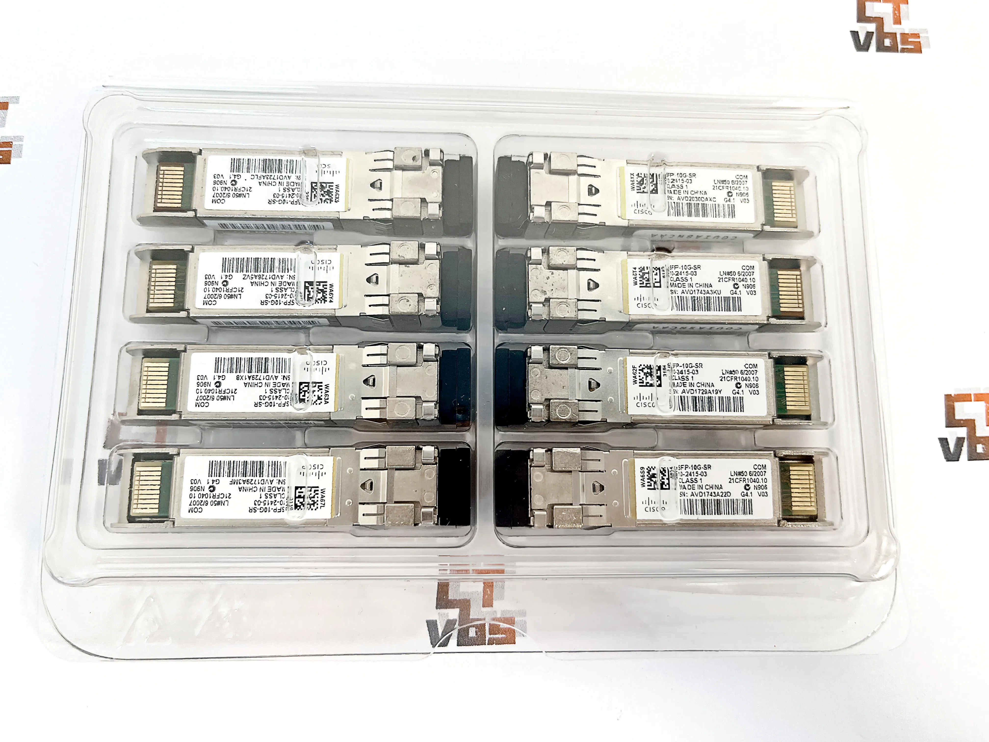 SFP-10G-SR V03 CISCO 10-2415-03 850nm 10GBASE-SR SFP+ Multi Mode Module