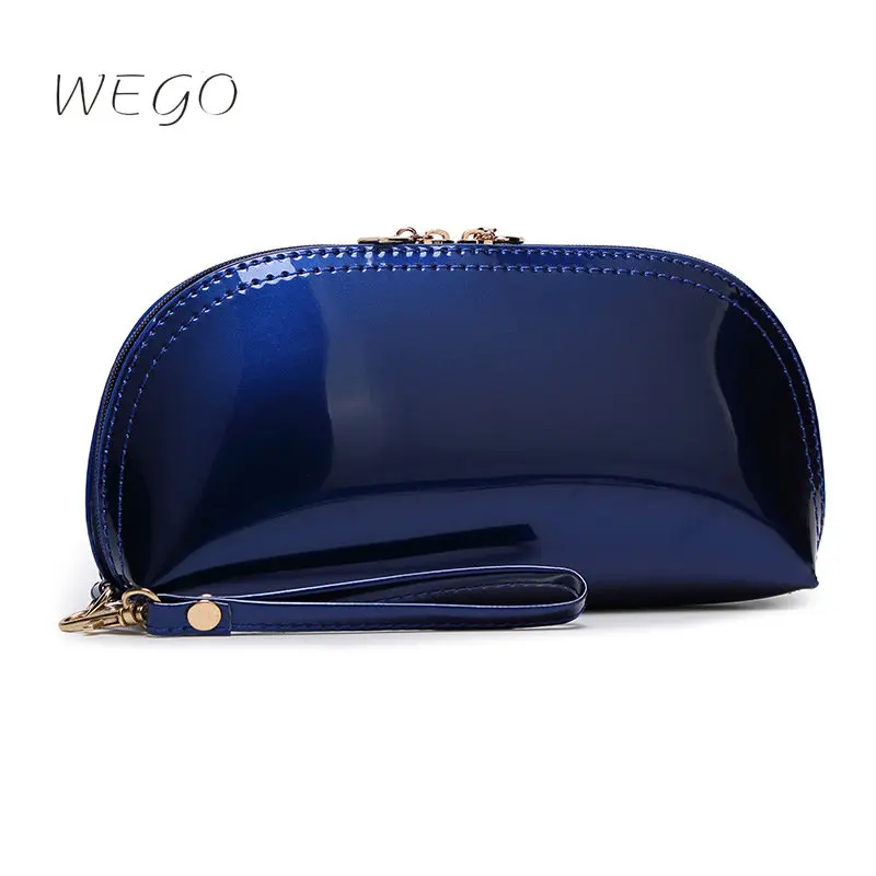 

Women's Wallets Women Leather Wallet Luxury Design Ladies Party Clutch Patent Purses candy color clutch bag
