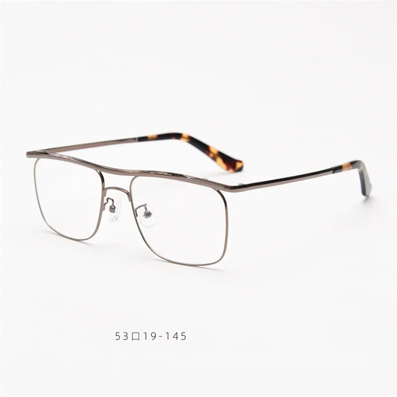 cubojue oversized eyeglasses frame male women flat top
