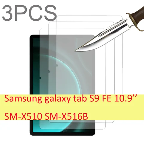 Защитное стекло для Samsung Galaxy Tab S9 FE, 3 шт.