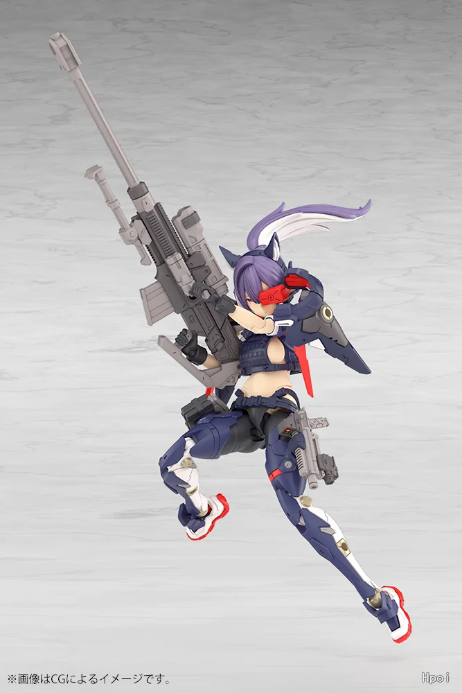 Фото Фигурка Kotobukiya Megami Device YGGDRASIL Skuld: Gunner, аниме-модель, оригинальная, в коробке, игрушка, подарок №2