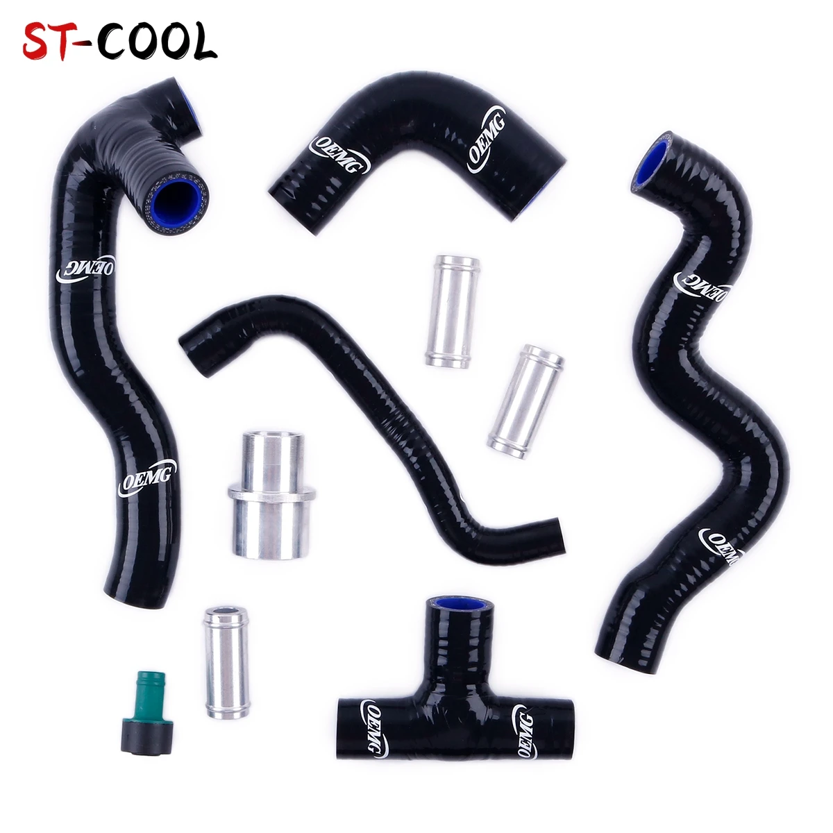 

Silicone Hose For 1998-2006 VW Golf IV Jetta Bora MK4 AUDI A3 1.8T AUQ AUM Crankcase Breather Tube Kit Set 10 Colors