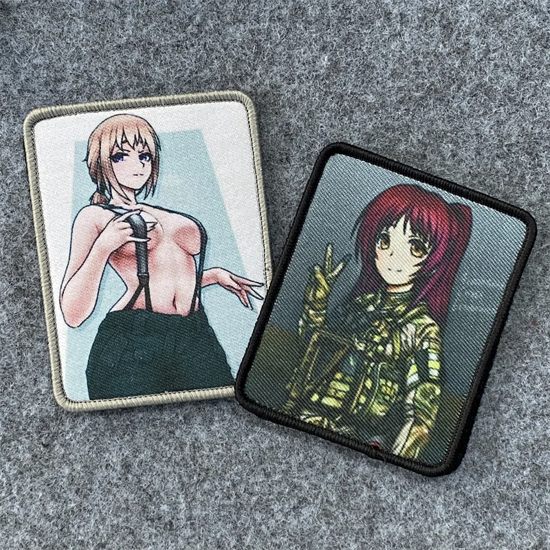 Манга FSB весенние эротические Значки для девушек тактические морального духа