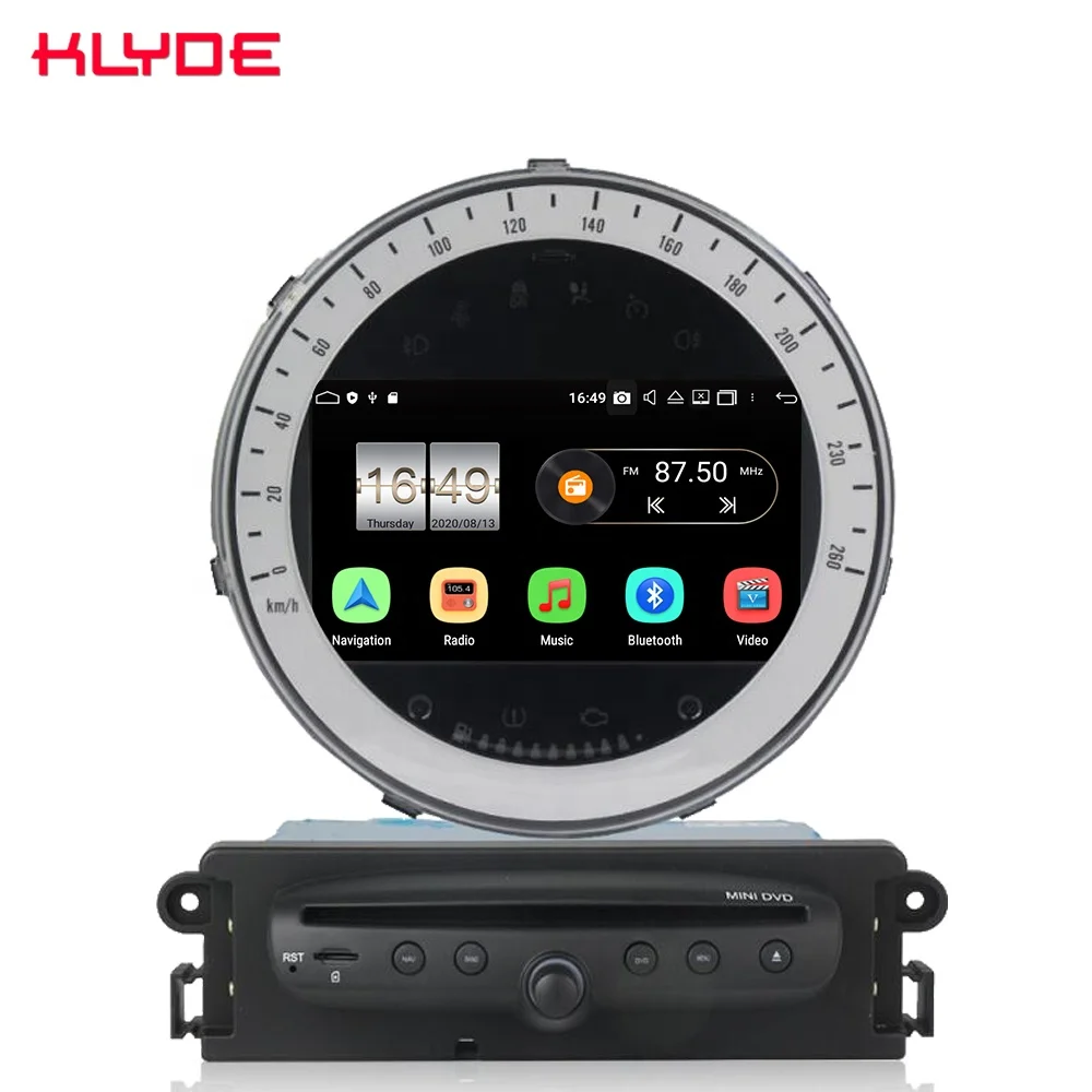 

car dvd player for MINI COOPER Octacore Android 10.0 with 7inch Capacitive Screen/GPS/DVR/TPMS/OBD2/WIFI/Car stereo dvd player