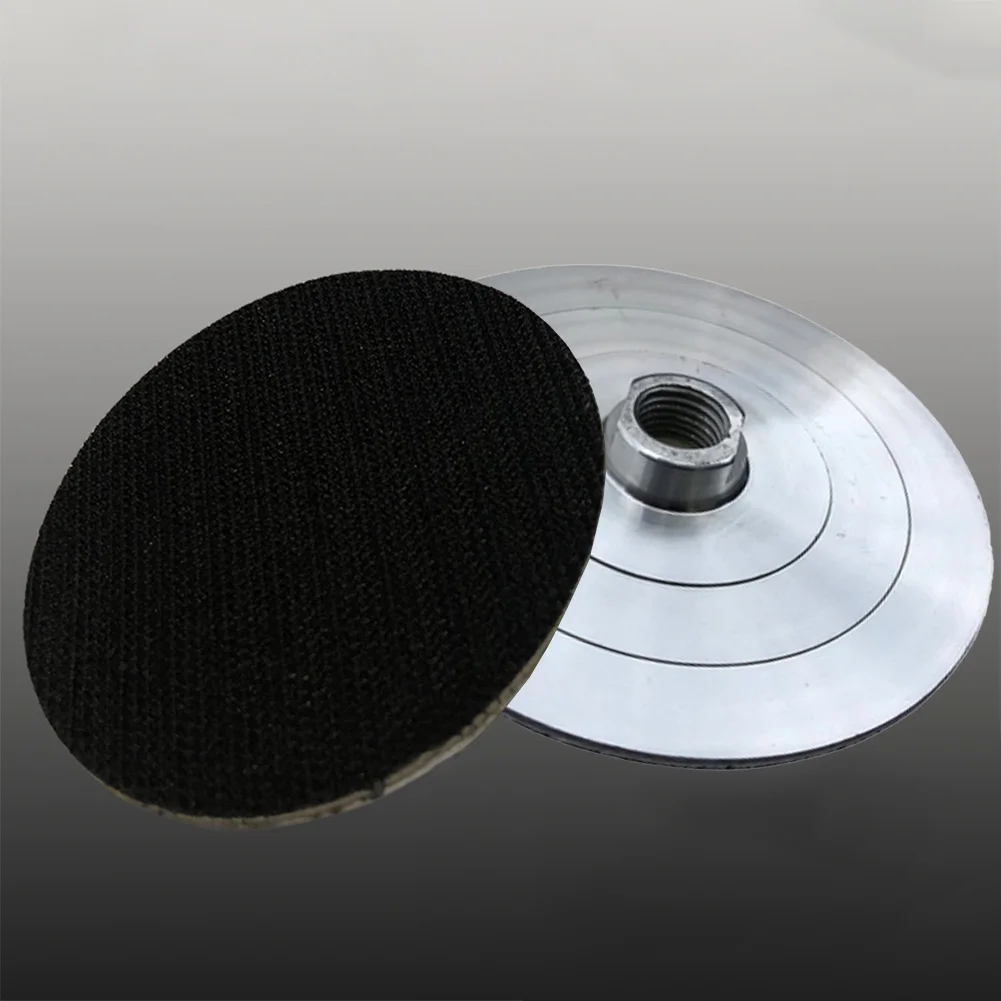 

1PC 4inch Backer Pad For Diamond Polishing Pad Aluminum Base Backing Holder M14 Tools Accessories Woodworking Tools Herramientas