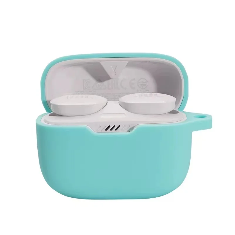 Силиконовый чехол для наушников JBL Tune T130 TWS совместимый с Bluetooth |