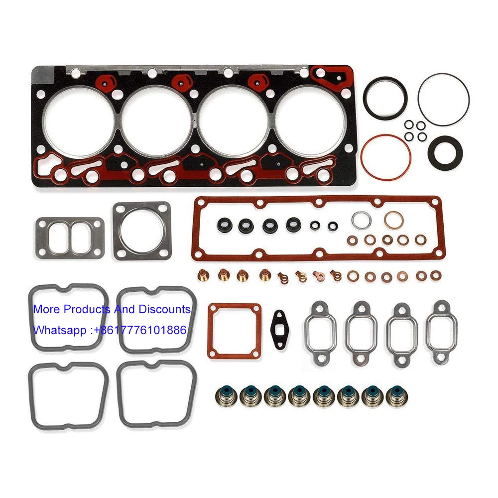 

3804896 4BT Engine Cylinder Head Gasket Kit Upper Engine Gasket Use For 580K/580SK/580L/580SL/580M/580SM/4BT/6BT BACKHOE CASE