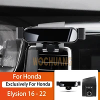 car mobile phone holder for honda elysion 2016 2022 360 degree rotating gps special mount support navigation bracketaccessories