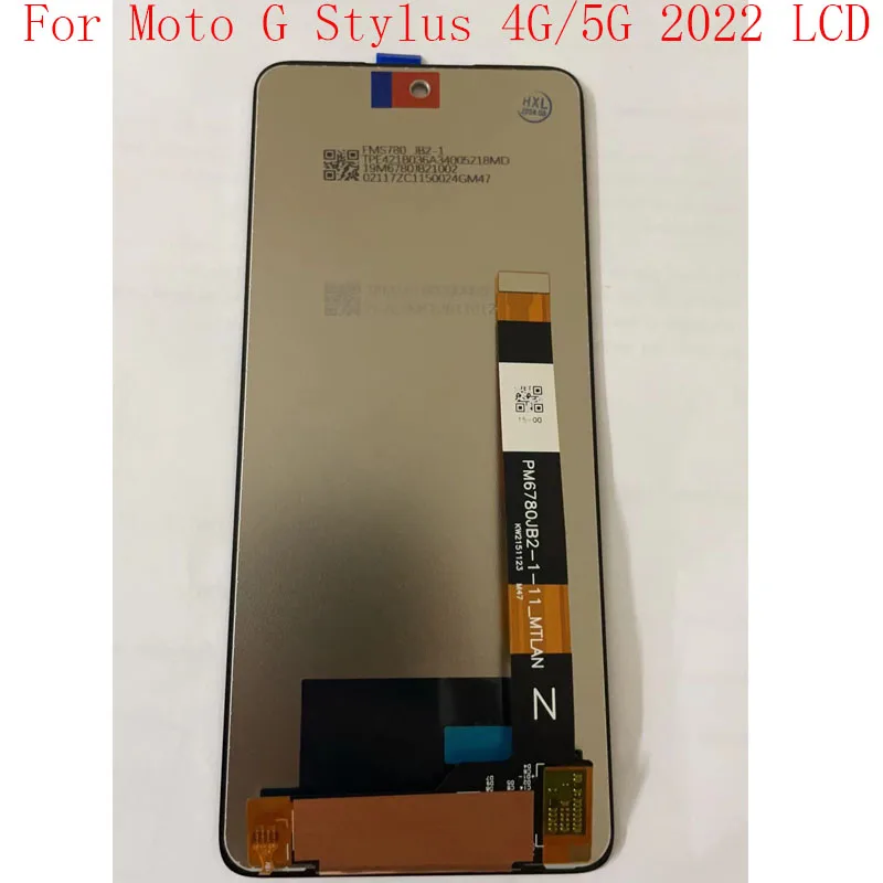 6 8 &quotоригинальный Tela для Motorola Moto G Stylus 5G 2022 ЖК-дисплей XT2215-1 XXT2215-4 сменный