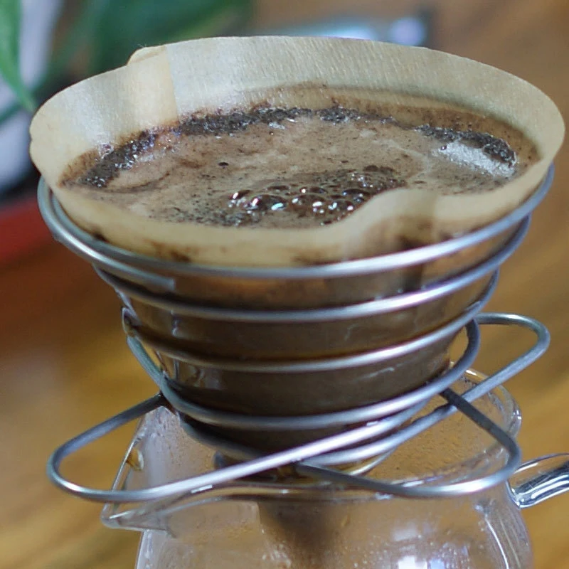 

Туристическая Складная кофейная чашка с фильтром, портативная капельница из нержавеющей стали для приготовления эспрессо, путешествий, отдыха на открытом воздухе