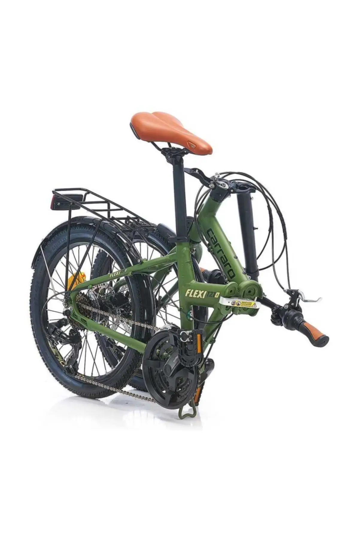 

2020 Flexı 121 M.dısc Folding Bicycle Mat Khaki Green-black 35 Cm