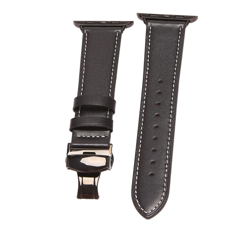 

For Apple Watch Strap Watch 456Se Butterfly Buckle Watch Strap 42/44