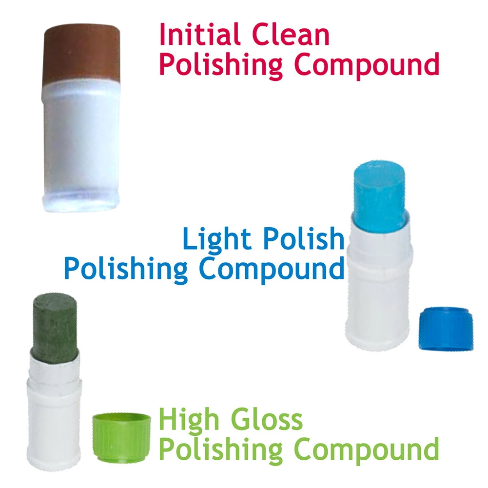 

7pcs Polishing Rotary Accessories Abrasive Tools Jeweler Grinding Compound Cotton Blend Metal Cleaning Buffing Wheel Kit