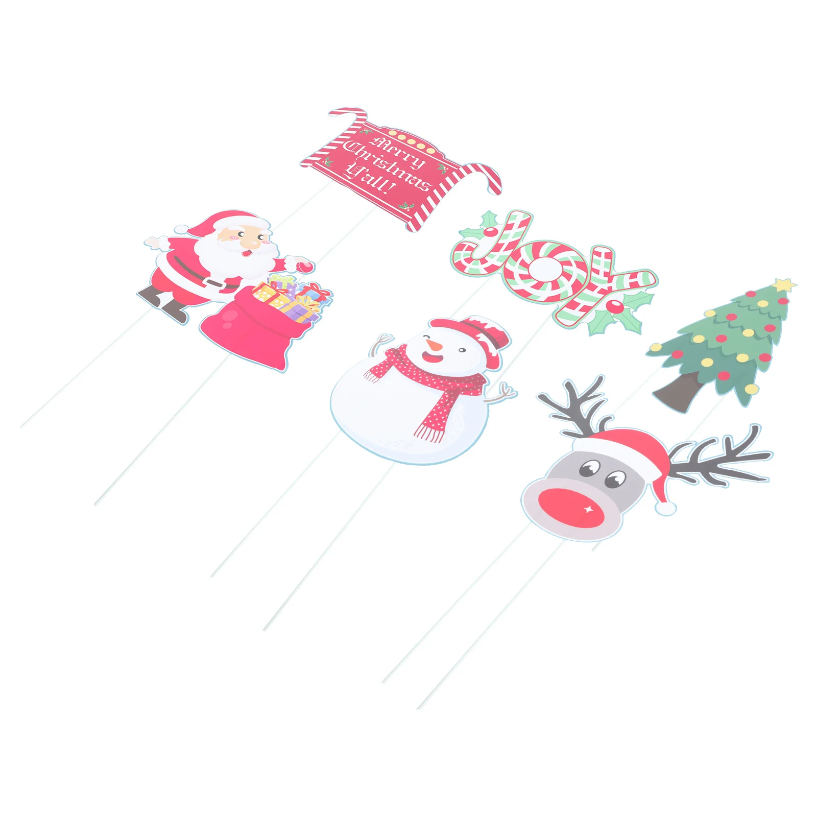 

Christmas Stakes Decorations Signs Garden Holiday Patio Merry Elf Sign Ourdoor Snowman Outdoor Decor Decoration Porch