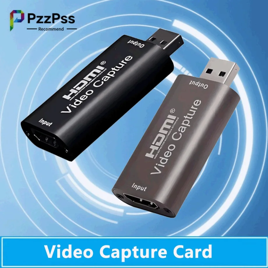 Фото НОВАЯ карта видеозахвата 4K/1080P USB 3.0/2.0 HDMI для PS4 PC Camera Live Stream Recorder - Placa De Video Game Grabber Box HD №1