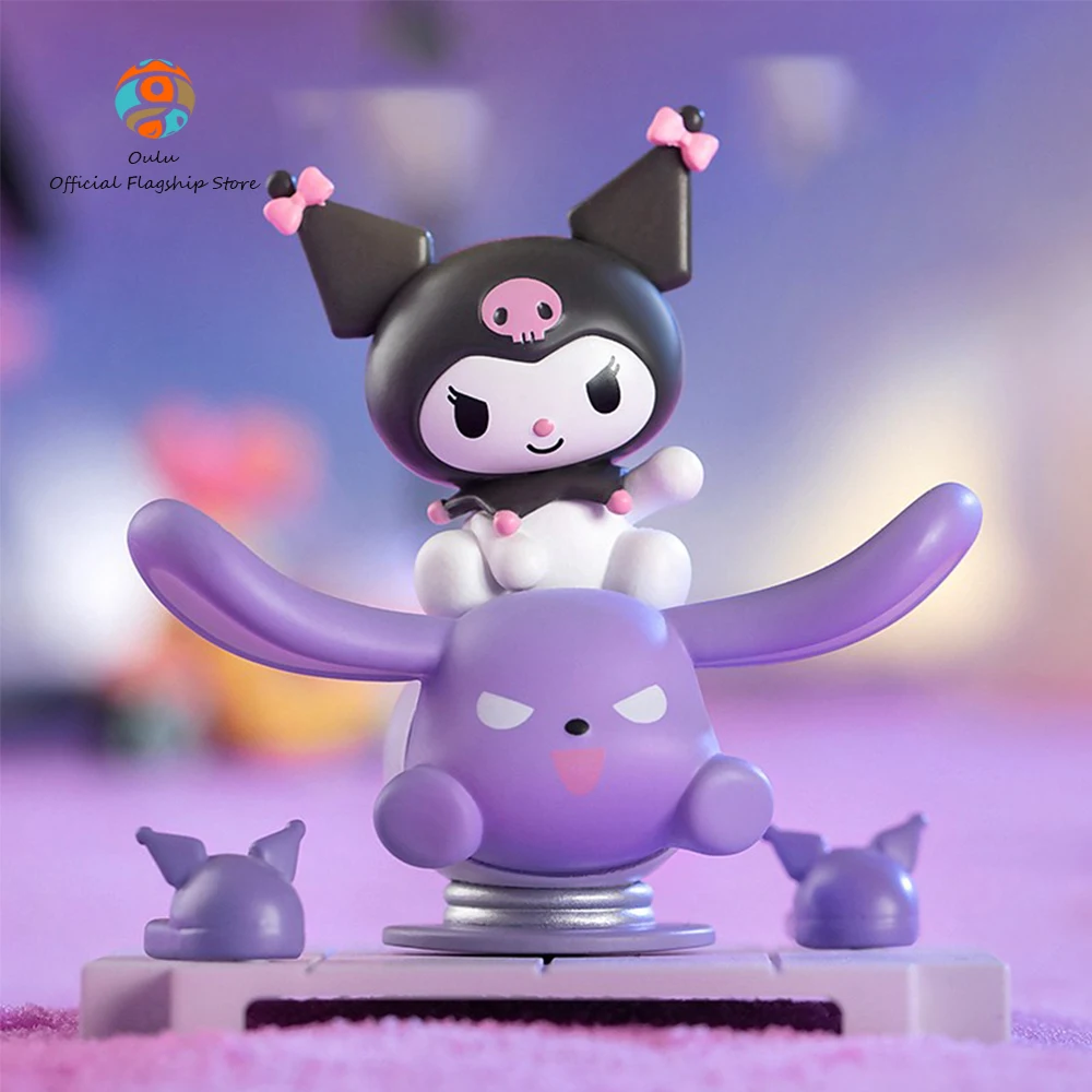 

Moetch Sanrio Kuromi глухая коробка Kawaii Аниме Фигурка загадка коробка семья беспокойников серия для детей подарки на день рождения игрушки