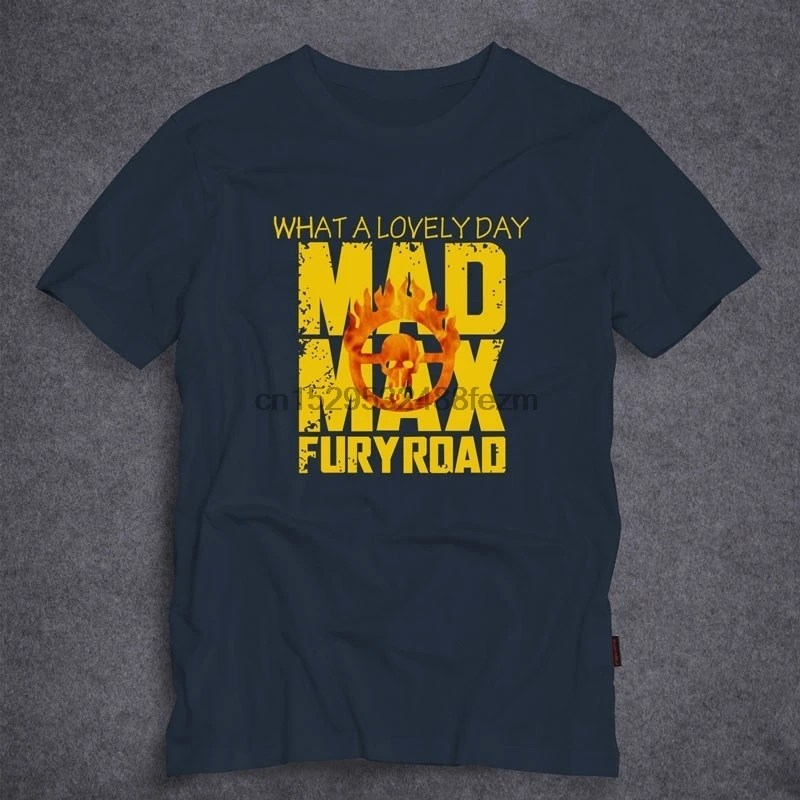 Мужские Горячая распродажа мужские футболки с принтом Mad Max 4 Fury Road |