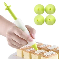 silicone food writing pen cake mold cream cup cookie icing piping chocolate decorating tools pastry nozzles kitchen accessories