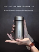 99 9 pure titanium thermos cup fashionable water double layer mini womens portable without paint