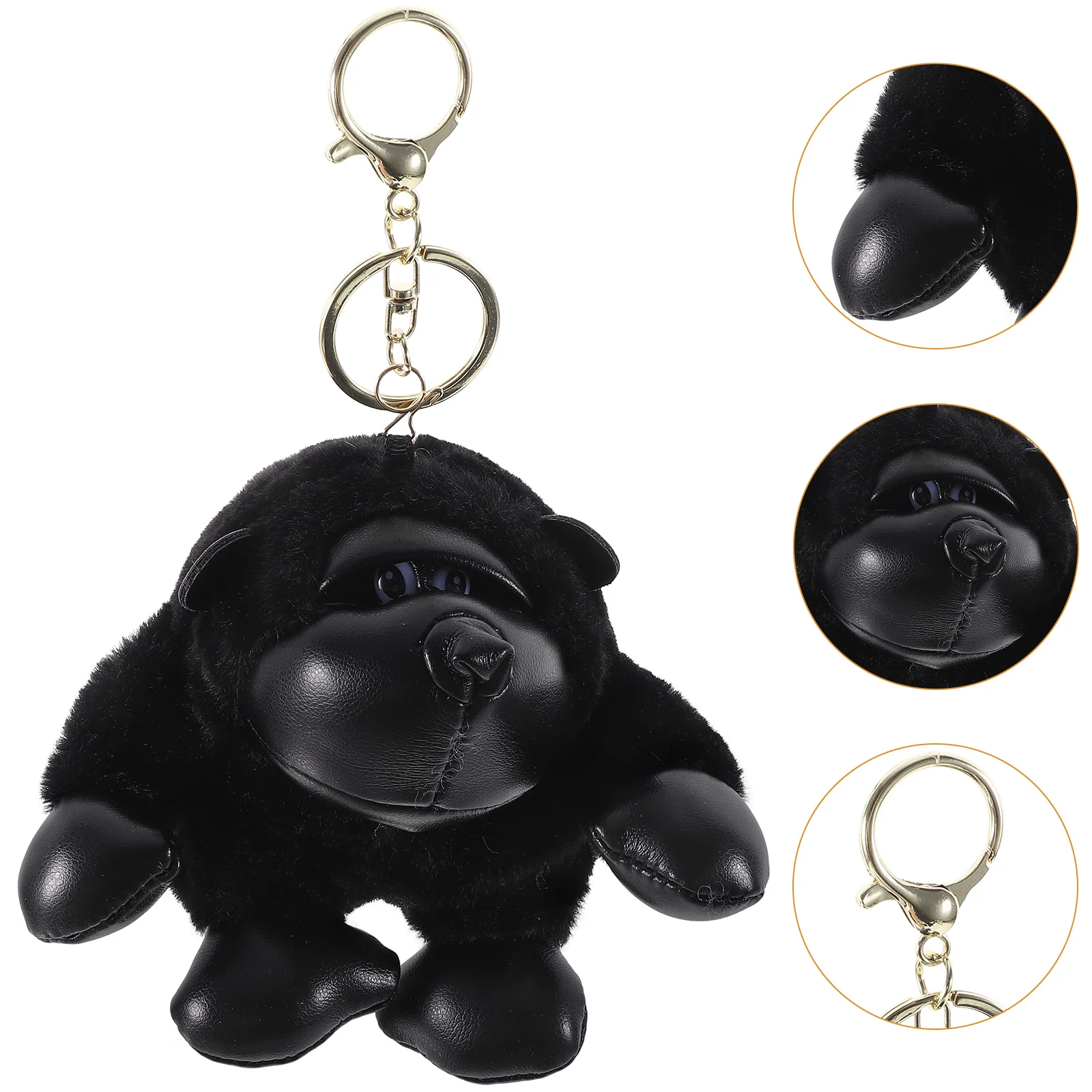 

Decorative Bag Plush Keychain Ornament Pendant Stuffed Animal Gorilla Keychains