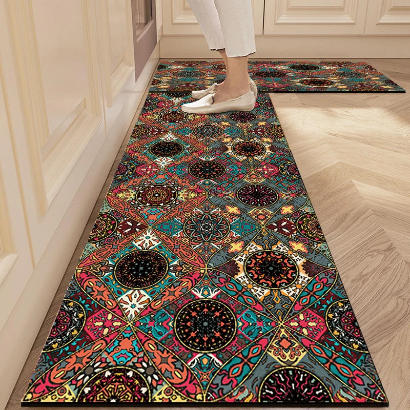 

Non-slip Kitchen Carpets for Living Room Long Area Rug Kitchen Floor Mat Carpets Entrance Door Mat Home Decor Alfombra Tapis Sel