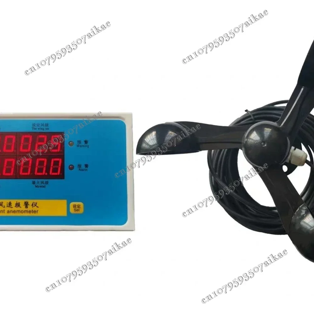 Сигнализация скорости ветра Башенный кран Анемометр Измеритель башни