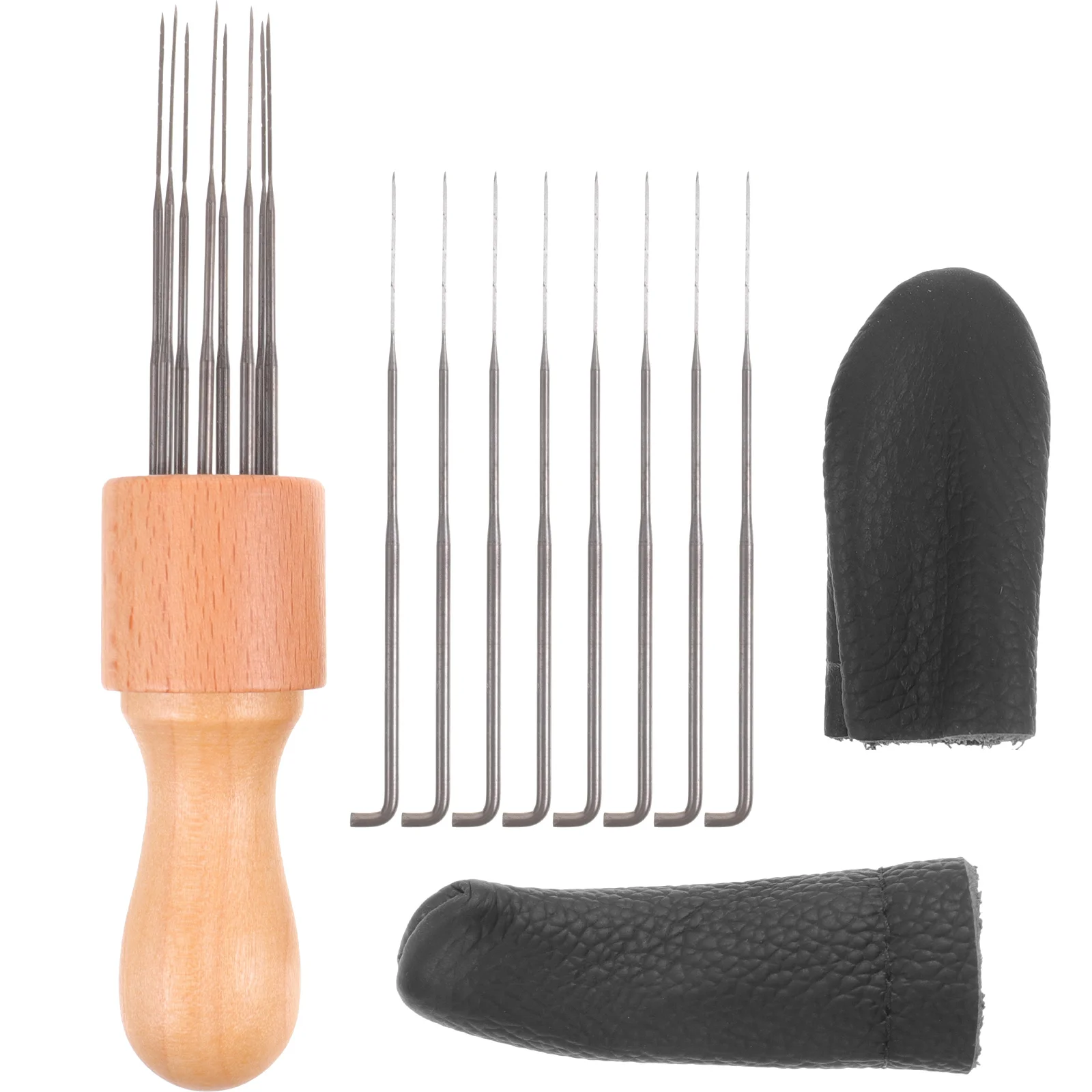 

1 set of Embroidery Punch Needle Cross Needle DIY Embroidery Craft
