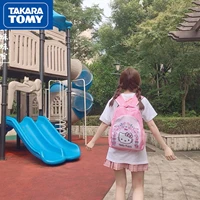 takara tomy 2022 new cute cartoon hello kitty schoolbag for primary and secondary school students