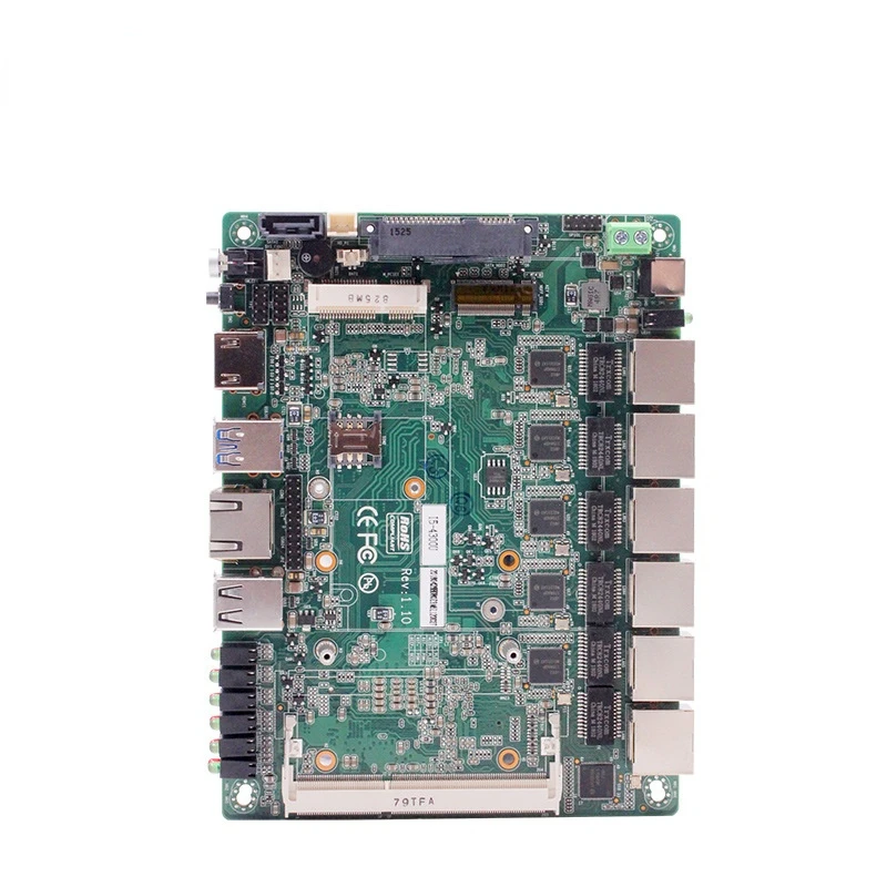 

I3-4010U 6 I211 Gigabit Multi-Network Port Servers Network Security Soft Routing ITX Mainboard
