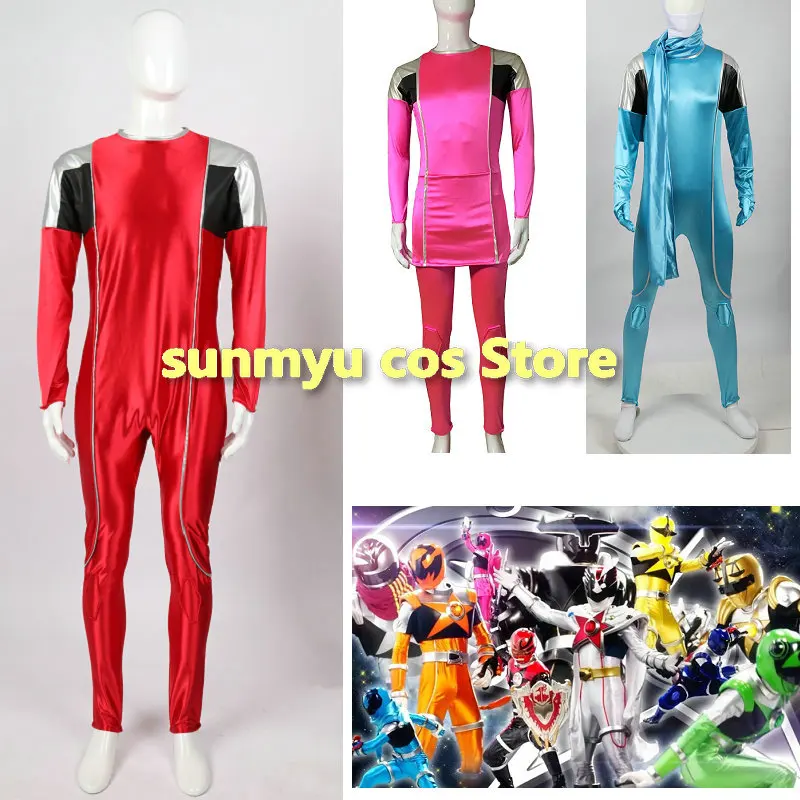 UCHU SENTAI KYURANGER Косплей Костюм Нестандартного Размера Боди