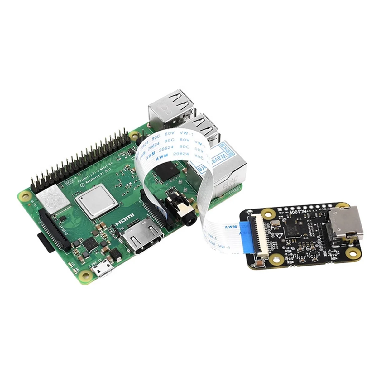 Плата адаптера HD-CSI для Raspberry Pi 5 4B 3B и других серий 1080p 30 кадров в секунду