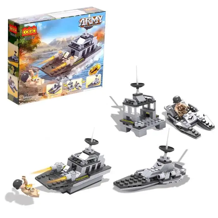 Конструктор Армия Военная техника МИКС Блочный конструктор COGO |