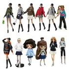 Модная толстовка с капюшоном, Одежда для куклы 11,5 дюйма для Барби, комплект одежды, пальто, куртка для куклы Blythe, наряды 16, аксессуары для шарнирных кукол, детские игрушки