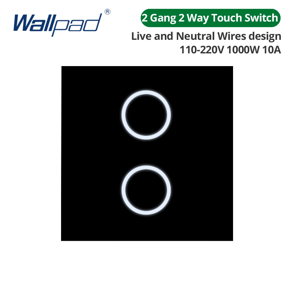 

Wallpad сенсорный выключатель 1-4 Gang