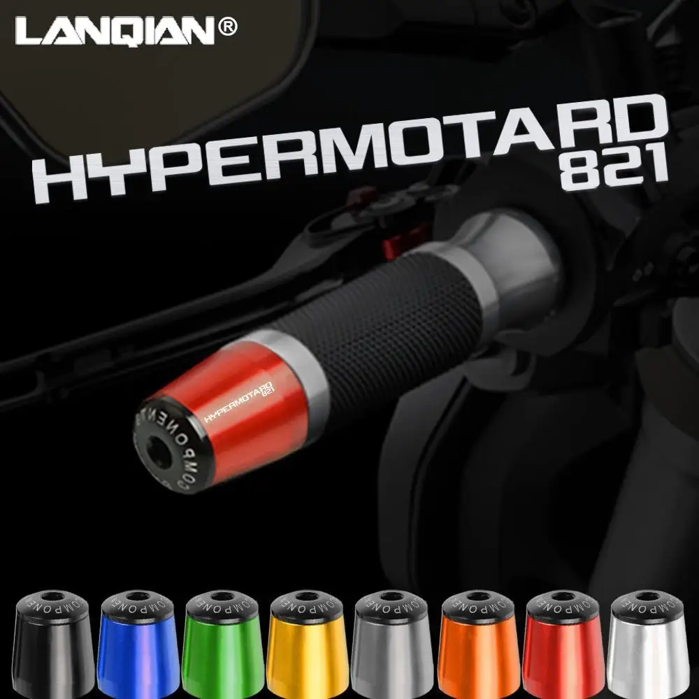 

Motorcycle Aluminum Handlebar Caps Handle Bar Grips Ends Plug For DUCATI HYPERMOTARD 821 SP 2013 2014 2015 Accessories