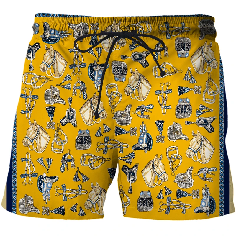 

Cartoon animal Graphics 3D Printed Men Shorts Mens Beach Swimsuits Beach Version Casual Shorts Short Male Oversize mens clothing
