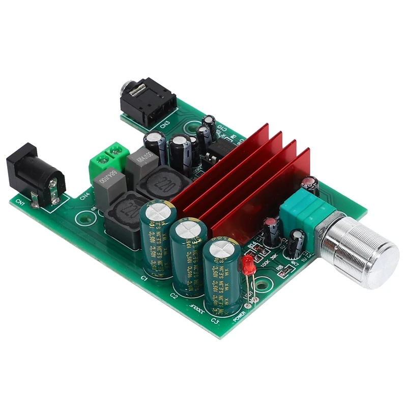 

Tpa3116d2 Subwoofer Digital Power Amplifier Board Tpa3116 Amplifiers 100W Audio Module Ne5532 Op Amp 8-25V