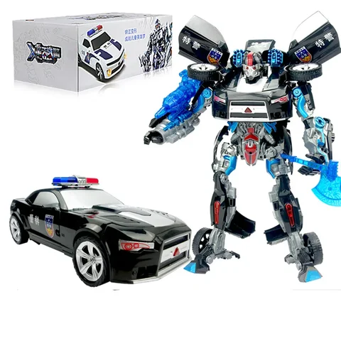 Аниме-модель 42 см, робот, автомобиль, игрушки, экшн-фигурка, Детская развивающая игрушка