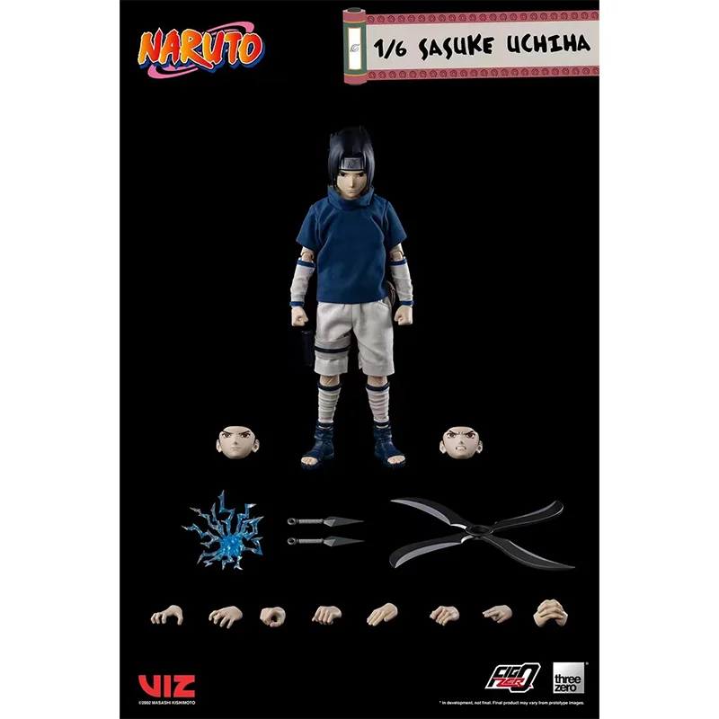 

In Stock Original Threezero Naruto Sasuke Uchiha 1/6 Anime Action Collection Figures Model Toys