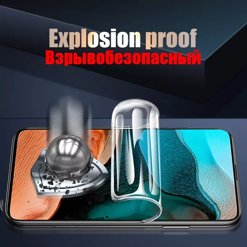 900D Hydrogel Film For Xiaomi Redmi K20 K30 Note 9 9S Pro Max Screen Protector For Redmi Note 7 8 Pro 8T Soft Film Not Glass