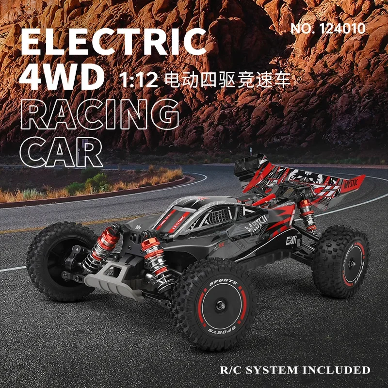 

Weili 124010 Four Wheel Drive Racing Vehicle 1:12 Electric Remote Control Off Road High Speed Vehicle Model Toy New Product