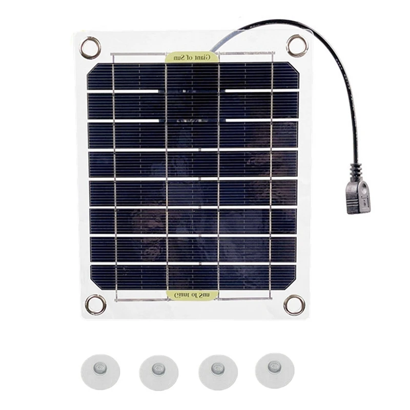 

20W Solar Panel Kit Complete DC5V USB Solar Cells For Car Yacht Battery Charger