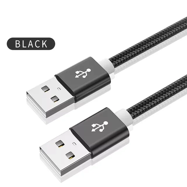 

Weave USB to USB Extension Cable Type A Male to Male USB Extender for Radiator Hard Disk Webcom Camera USB Cable Extens