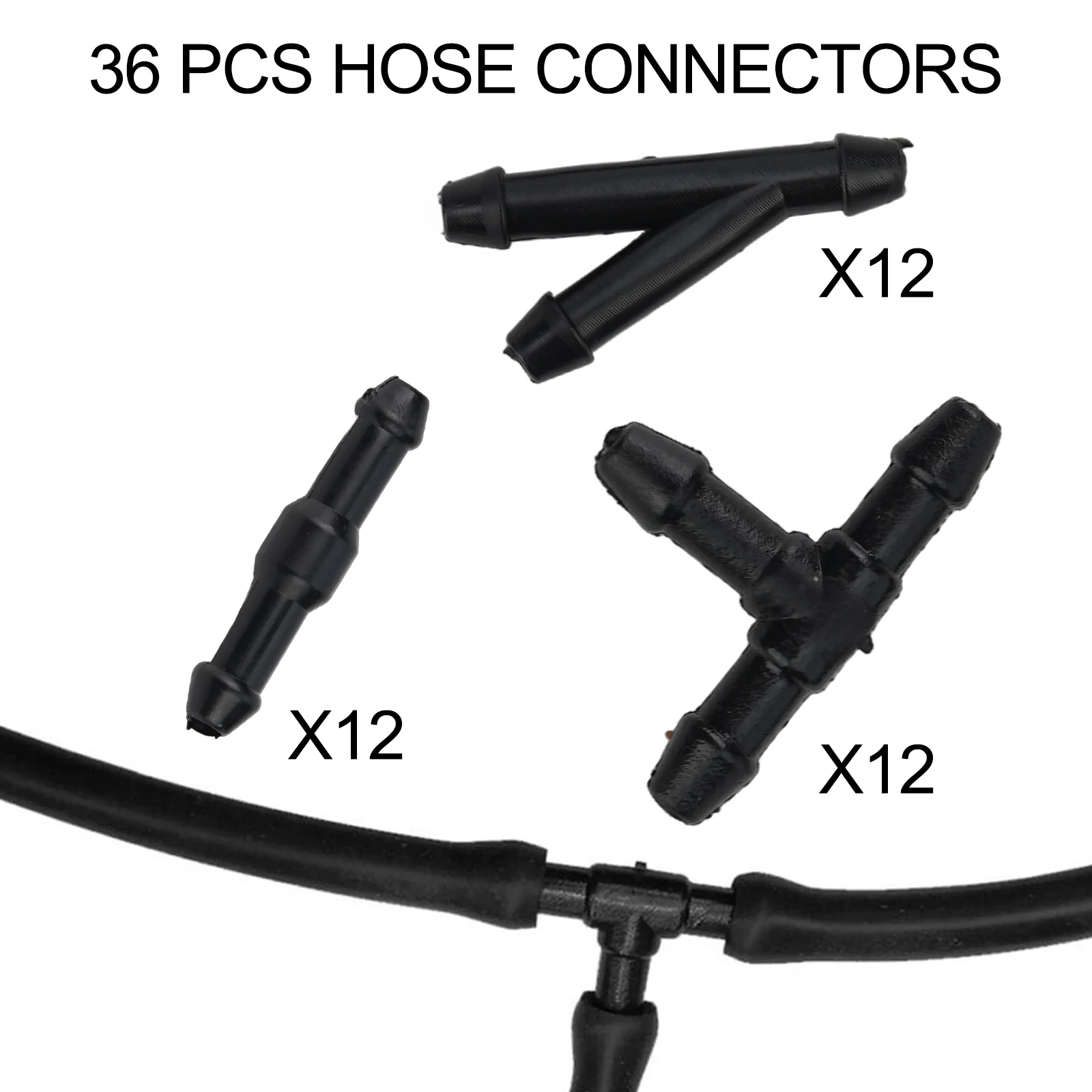 Разветвительные фитинги типа TYI соединитель шланга омывателя лобового стекла 36