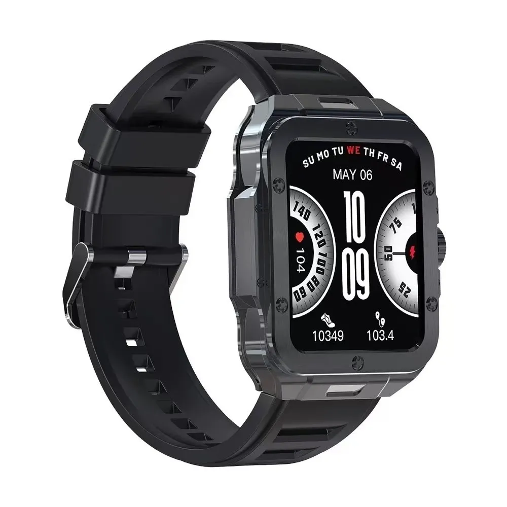 

Мужские умные часы 1 85-дюймовые HD многофункциональные Bluetooth-часы с функцией вызова пульсометр и артериальное давление защита от падения для занятий спортом на открытом воздухе