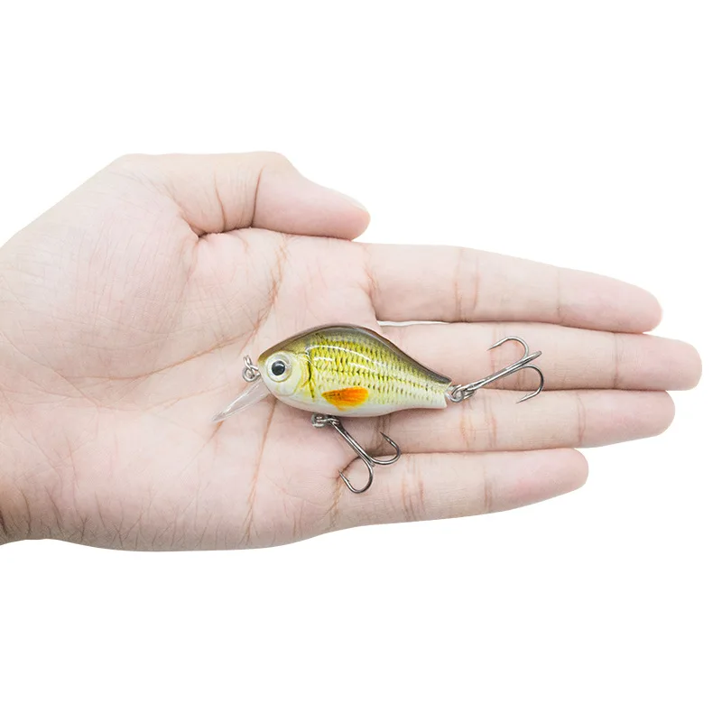 

1pcs Mini Minnow Fishing Lures Wobblers 4.5cm 8.5g Sinking Artificial Plastic Hard Bait Crankbait Jerkbait Pesca Bass Tackle